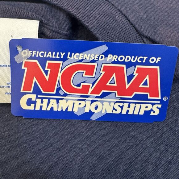 Vintage 1999 NCAA Final Four Tampa Bay T-Shirt Logo 7 Navy Blue Sz -Large NWT - Picture 11 of 12